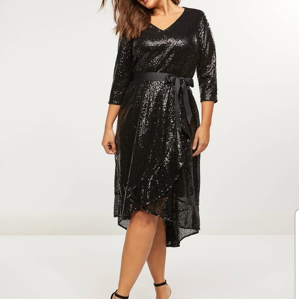 Sizes 26/28, 18/20 & 14/16 ❤NWT❤ Sequin Dress - Picture 3 of 3